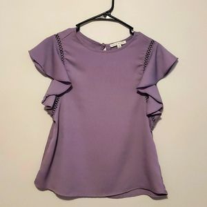 Purple blouse